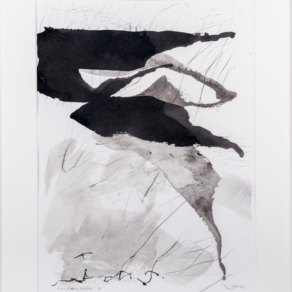 « Encre-mer » 4<br>encre de chine et graphite<br>40 x 30 cm<br>Fr. 700.-